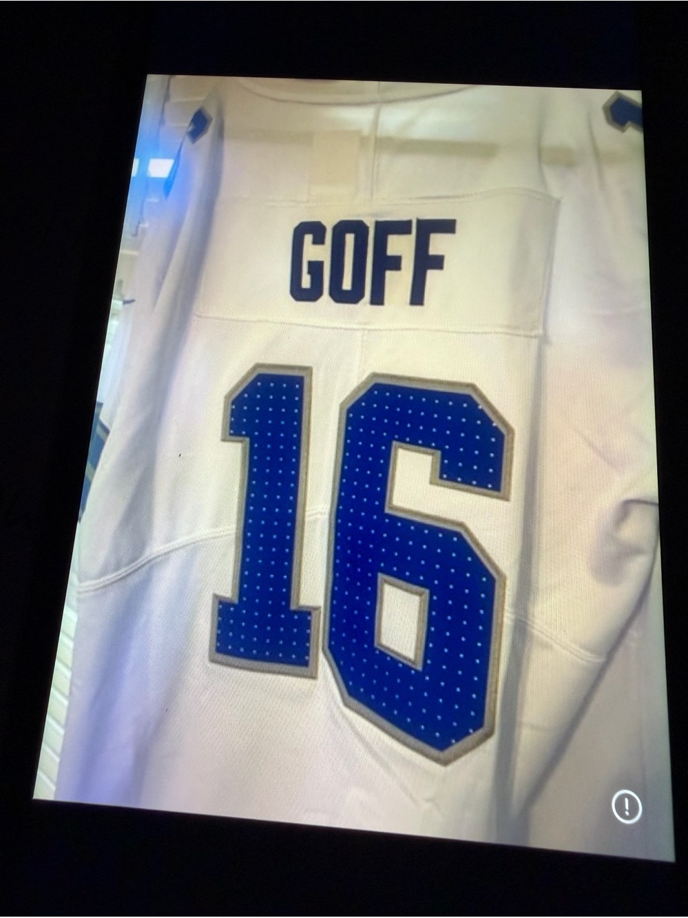 Jared Goff NFL Football Jersey